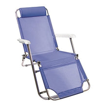 Vette CDF00036 Sdraio Allungabile in Alluminio, Blu