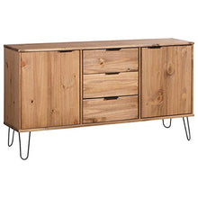 vidaXL Credenza New York Range Bianca in Massello di Pino