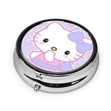 Kawaii Hello Kitty - Scatola porta pillole portatile con tre scomparti