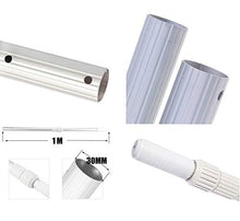Xyfw Giunto Portatile in Lega di Alluminio con Impugnatura Telescopica per Spazzole per Spazzole Strumento di Salvataggio