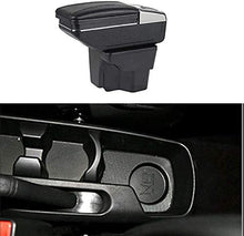 LANCHUN Armrest for K IA K2 2011-2016 Bracciolo Box Auto Centro Centro Console Console Braccio Rest con Funzione di Ricarica 7 Porte USB Luce a LED Integrata (Color : Grey)