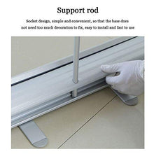 MSQL Banner Pop-up con Rullo a Scomparsa Trasparente, divisorio per l'igiene dello Scudo Mobile in PVC Trasparente, Installazione Rapida, per Parrucchieri, barbieri