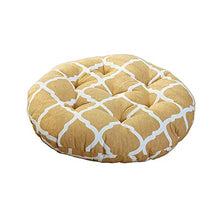 YunNasi - Cuscino rotondo per sedia in cotone per interni ed esterni, 40 cm × 40 cm (Style1)