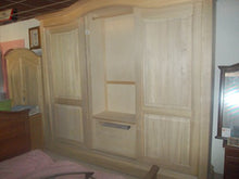 DELPA Armadio 3 Ante Scorrevole in Legno Naturale