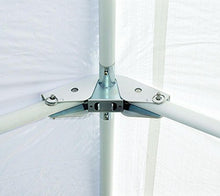 GAZEBO CAR PORT CANOPY 3X6 ACCIAIO BIANCO IMPERMEABILE