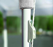 GAZEBO CAR PORT CANOPY 3X6 ACCIAIO BIANCO IMPERMEABILE