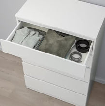 Kullen, cassettiera Ikea, mobile per la camera da letto, con 5 cassetti, colore: bianco