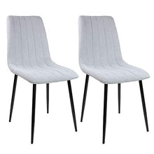 Sedie da pranzo Albatros Garda, set da 2, grigio, testate SGS