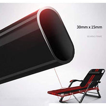 Lettino Prendisole Pieghevole Lazy Home, Pausa Pranzo Siesta Bed Multi-Function Office Back Beach Portable Zero Gravityning (Colore: C-30x15 Flat Tube)