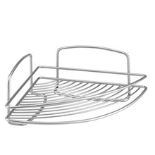 Metaltex serie Onda - Mensola angolare a un ripiano per bagno - (460201)