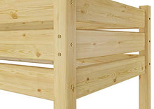 Erst-Holz Letto a Castello in Pino Anche per Adulti 90x200 divisibile e con cassettoni 60.16-09T100S2