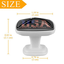 Bandiera americana (3) 4 PCS Pomelli per Porta, Pomolo per Mobile, Pomelli per Mobili con Viti, Maniglia per Armadietto, Pomelli per Porta, Pomelli per Cassetti per Porta, Armadio, Cassetto e Credenza