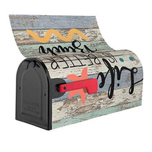 Life is Better To The Beach - Copertura magnetica per cassetta postale per giardino, giardino, cortile, dimensioni standard, 53 x 45 cm