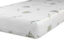 V.I.P. Coprimaterasso Aloe Vera con Elastico Agli Angoli, Tessuto Jacquard Bielastico, Matrimoniale