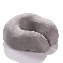LBLQWE Cuscino a Forma di U, Cuscino in Cotone a Forma di Anatra in Cotone con Memoria a Rimbalzo Lento da Viaggio, pisolino da Ufficio, Cuscino da Viaggio in Aereo, Cuscino da Collo-cottonash