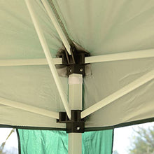 Outsunny Gazebo da Giardino Impermeabile con Pannelli Laterali Pieghevole 3x3m