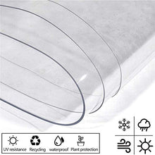 LSXIAO Copertura Antipioggia, Telo Trasparente, Robusto 0,3mm Plastica Impermeabile Parabrezza con Occhiello Adatto per Balcone, Serra, Guscio del Portico (Size : 1.65x2.50m)
