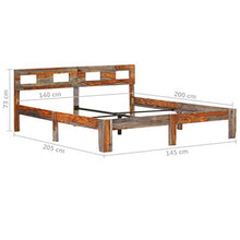 SKM Giroletto in Legno Massello di Sheesham 140x200 cm (25kg)