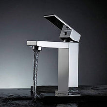 Auralum Rubinetto Monocomando per Lavabo + Rubinetto Bidet Set Miscelatori Completo per Bagno Finitura Cromo