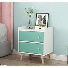 Comodino LHY- pannello a base di legno, comodino comodino a forma di comodino, semplice e resistente e pratico B