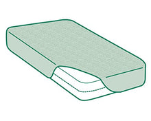 Savel - Coprimaterasso in Spugna di Cotone 100% | Impermeabile | Antiallergico | Una Piazza e Mezza 120x190 cm