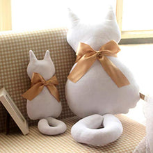Kklak Cuscino, Cuscino per Gatto Posteriore, Peluche per Inviare Regali di San Valentino agli Amici,Black,75cm