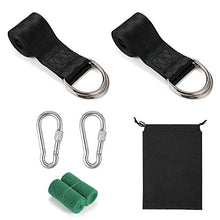 CHEYLIZI Cinghie per Amaca All'aperto - Durevole Extra Lungo 150cm Pendenti Kit di Sospensione con Pastiglie di Protezione per Amache e Altalene da Campeggio (Carico Massimo 500 kg)