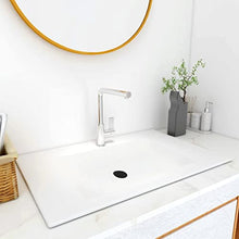 vidaXL Lavabo da Incasso 800x460x130 mm in SMC Bianco