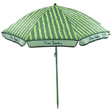 Pierre Cardin, Verde, Linea Haiti, Ombrellone Spiaggia Taormina, Raggi in Paragon, palo Acciaio, Cotone, 200 cm