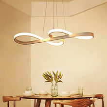 ZMH Lampada a Sospensione LED 47W Lampadario a Sospensione Dimmerabile bianco caldo| neutro | bianco freddo Plafoniera Lampada da soffitto con il telecomando per tavolo da pranzo (bianco) [brevetto]