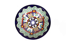 Juanetta - Lavabo fatto a mano in messicano, modello Cerames, 44 x 13,5 cm, dipinto a mano