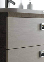 Set Mobile Lavabo Specchio LED Arredo Bagno Moderno Dallas90 CERAMICHEMIRANDA-Bronzo
