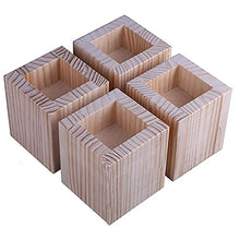 RENSHENKTO 4 piedini da tavolo resistenti mobili mobili mobili mobili mobili unità di semplicità semplicità elegante legno