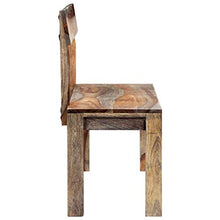 Banc 160 cm Gris Bois de Sesham massif