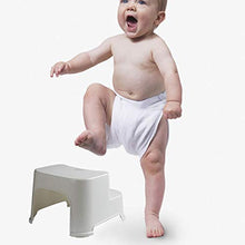 SHANCL Sgabello Step Sgabello Sgabello Lavabo Sgabello Sedia Antiscivolo Panchetta Bianca in Plastica