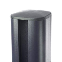 Montante pilastro per frangivento Modello Sarthe Alluminio Premium 186cm Grigio