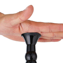CareUToo Deluxe Backyard Silicone Änàles Plǚg Massager 7 Pezzi Set Nero
