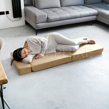 G&H - Materasso pieghevole pieghevole con rivestimento rimovibile, per divano letto e poltrona, letto singolo pieghevole