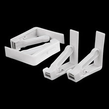 Set di 4 mollette per tovaglia, in acciaio inox, per picnic, feste, per esterni