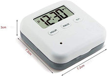 MODEZVOUS - Portapillole elettronico per pillole con allarme, dispenser automatico di pillole, sveglia pillole, dispenser di pillole, contenitore elettronico