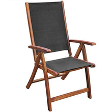 Xingshuoonline - Panchina da giardino in teak, resistente, 120 x 62,5 x 90 cm