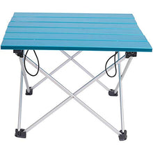 Portable Light Weight Aluminum Alloy Outdoor Folding Table For Camping Beach Backyards BBQ Party Size 40x34.5x29cm