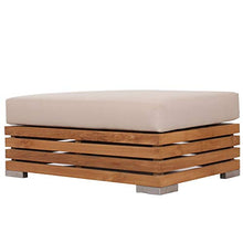 Ottomane Picardie - Legno di Teak Massiccio, Resistente alle intemperie