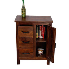 Fab Furnish - Credenza vintage con 3 cassetti e ripiano rimovibile