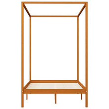 SKM Giroletto a Baldacchino Marrone Miele Massello Pino 120x200 cm