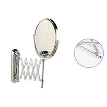 MDSQ Specchio Cosmetic Lo Specchio di Trucco di Bellezza su Due Lati Che Ripiega Lo Specchio d'Argento A 6 Pollici di Bellezza di Specchio della Bellezza del Bagno Lo Specchio di Bellezza