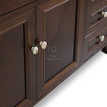 Shop Chic Mobile bagno in legno base ante e cassetti specchio pensile lavabo