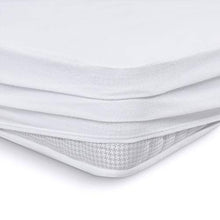 MELUNDA coprimaterasso Impermeabile con Angoli Elastici - 140 x 200 cm - Coprimaterasso in Cotone antiallergico dermatologicamente Testato