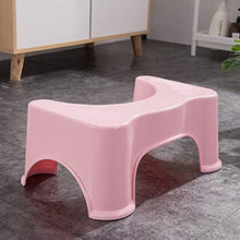 cdhgsh Bagno Squatty Vasino WC Sgabello Bambini Donna Incinta Sedile WC Poggiapiedi Squatty Vasino Azzurro