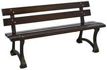 GIARDINI DEL RE Panchina da Giardino Legno e Acciaio dimensioni 150x62x73 PARCO